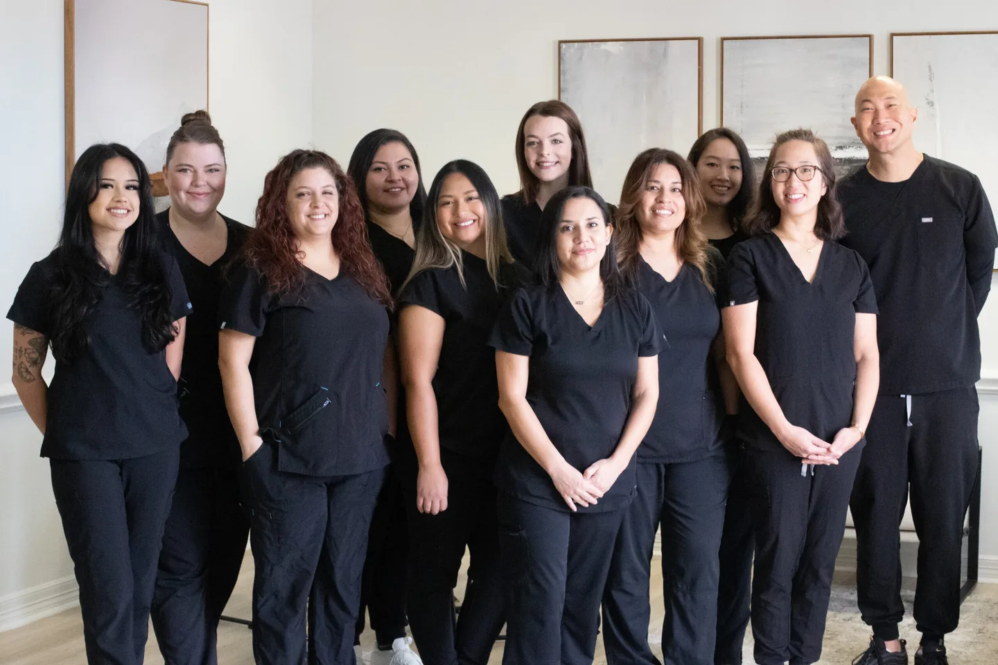 The Mason Park Dental team in the waiting room